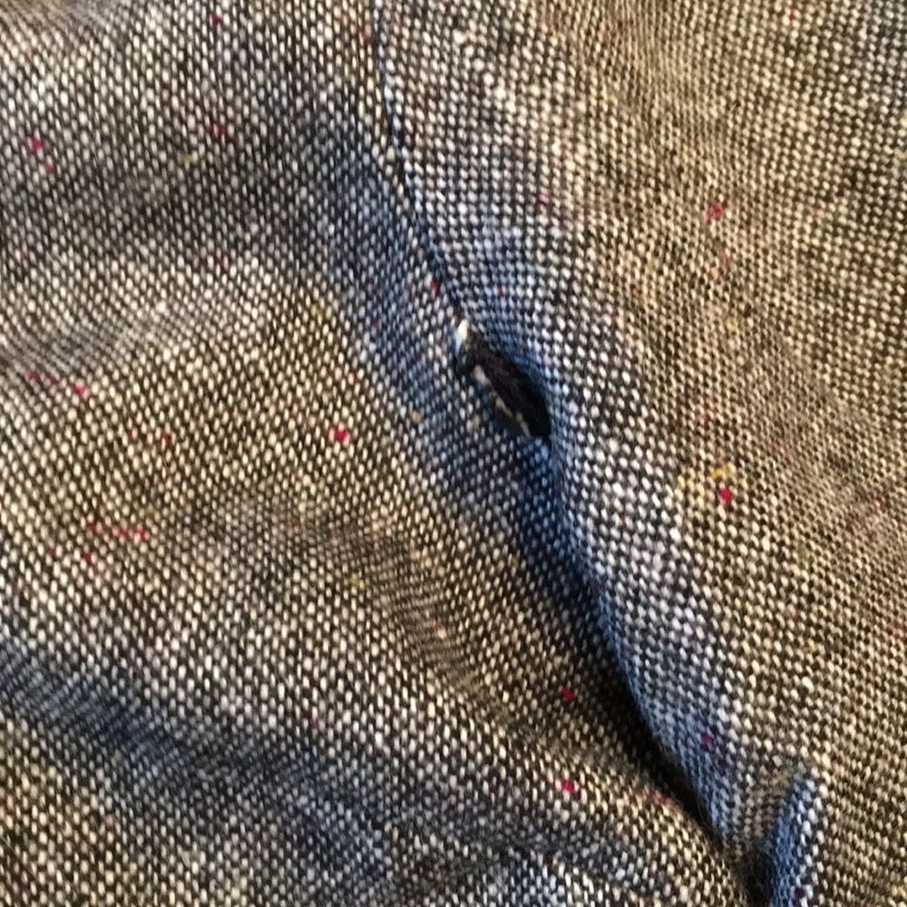 Women’s Medium Black/Gray Marbled Blazer - Picture 6 of 6